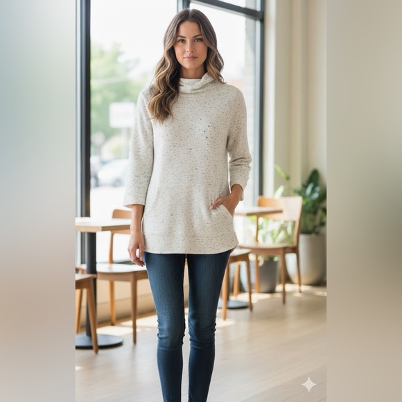 Eileen Fisher Sweaters - Eileen Fisher Speckled Knit Top